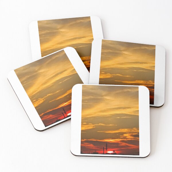 Item preview, Golden Sunset Majestic Sky and Clouds Photography designed and sold by studio-koichiro.