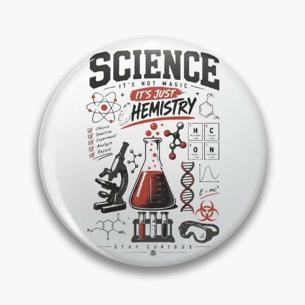 Item preview, It’s Not Magic It’s Just Chemistry | Vintage Science STEM Design designed and sold by Sunday.Supply.