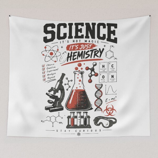 Item preview, It’s Not Magic It’s Just Chemistry | Vintage Science STEM Design designed and sold by Sunday.Supply.
