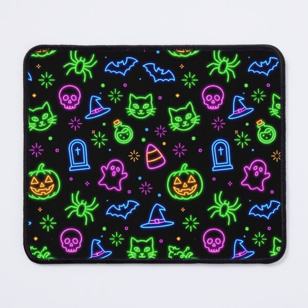 Item preview, Neon Halloween - Modern Seamless Halloween Pattern designed and sold by inkaylindesign.