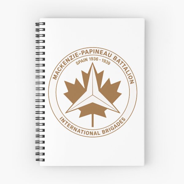 Item preview, Mackenzie Papineau Battalion International Brigades Antifascist Emblem Print designed and sold by PinUpPizzazz.