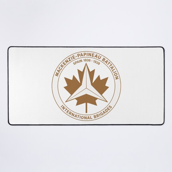 Item preview, Mackenzie Papineau Battalion International Brigades Antifascist Emblem Print designed and sold by PinUpPizzazz.