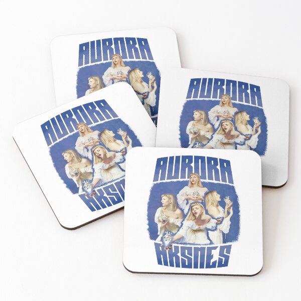 Item preview, Aurora Aksnes "What Happened To The Heart" - Blue Letters Collage designed and sold by EugeSLCD.