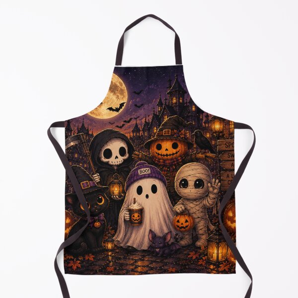 Item preview, Cute Halloween Squad – Spooky Sweet Creepy Characters designed and sold by TeikunShop.