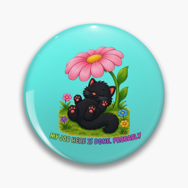 Item preview, Funny Cat Taking a Garden Nap designed and sold by lumar23.