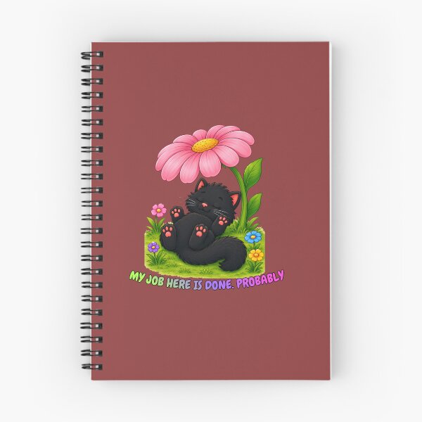 Item preview, Funny Cat Taking a Garden Nap designed and sold by lumar23.