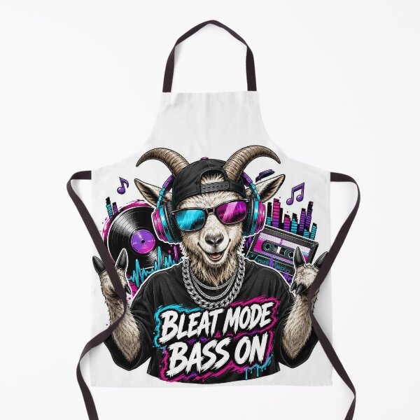 Item preview, Cool Music Lover Goat in Headphones designed and sold by Kolibra.