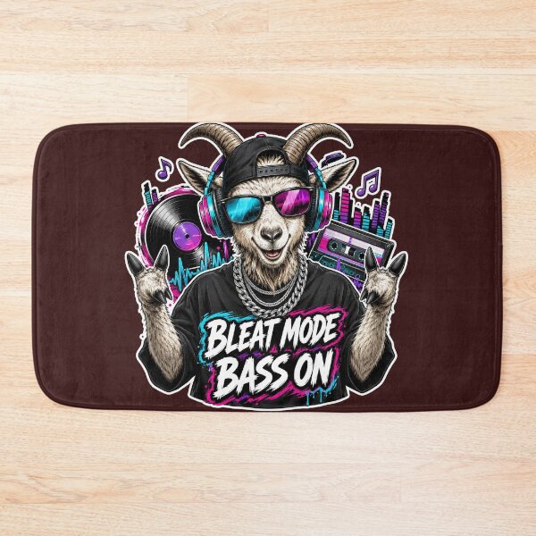 Item preview, Cool Music Lover Goat in Headphones designed and sold by Kolibra.