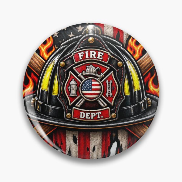 Item preview, Firefighter emblem  designed and sold by The Fire Locker.