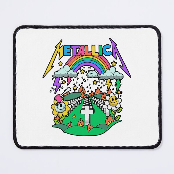 Item preview, Metallica Master of Puppets Cute Rainbow Graveyard Parody designed and sold by kuasmasker.