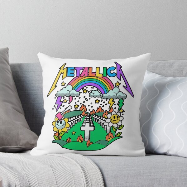 Item preview, Metallica Master of Puppets Cute Rainbow Graveyard Parody designed and sold by kuasmasker.