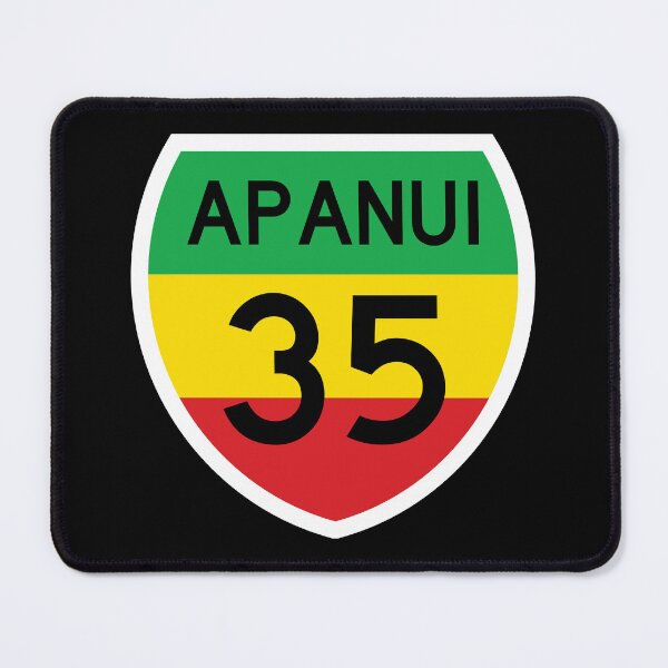 Item preview, Apanui Highway 35 - Rasta colours designed and sold by MY NEW ZEALAND.