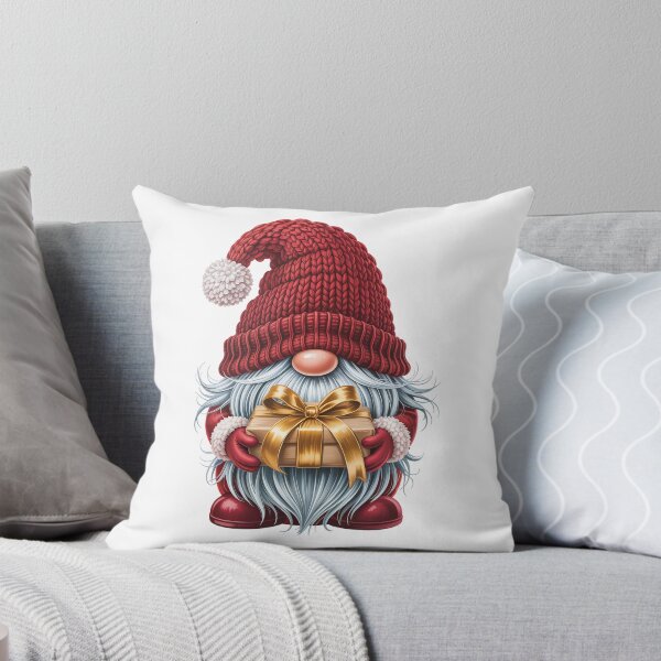 Item preview, Gnome with a Festive Gift designed and sold by jkrphoto.