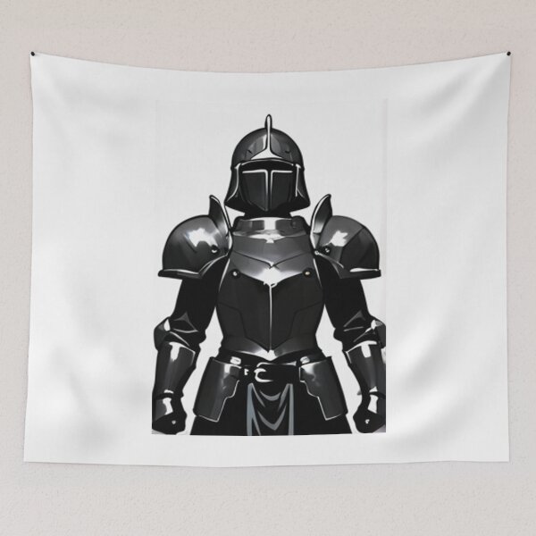 Item preview, Fantasy - Knight in Dark Armor, RPG Medieval Fantasy Aesthetic designed and sold by AnimeShin.