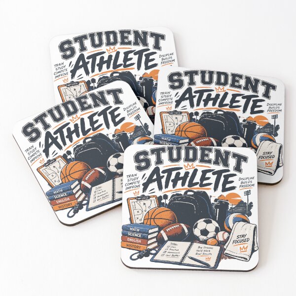 Item preview, Student Athlete | School Sports Study Motivation Design designed and sold by Sunday.Supply.