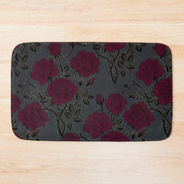 Item preview, Gothic Roses - Luxury Seamless Halloween Pattern designed and sold by inkaylindesign.