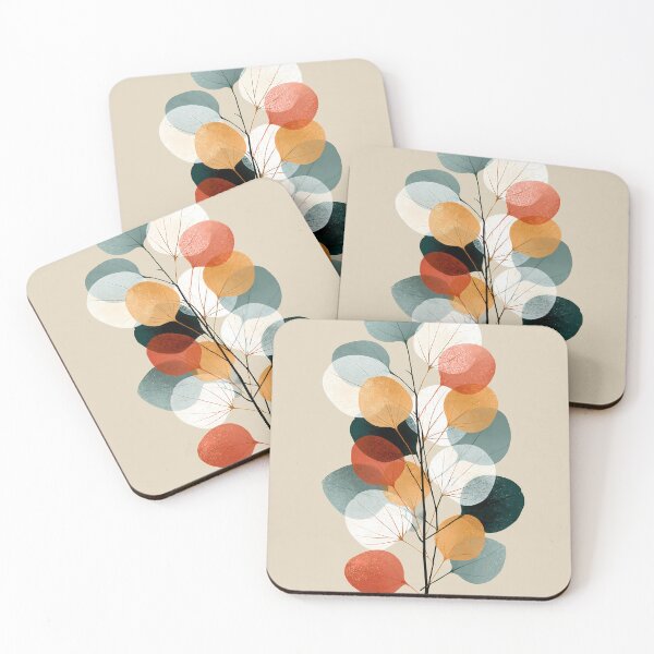 Item preview, Vintage Botanical Leaves – Neutral Autumn Nature Illustration designed and sold by FrostyFrisby.