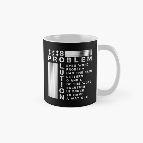 Item preview, Motivational Quote about PROBLEM and SOLUTION. designed and sold by Giulivo Store Graphic.