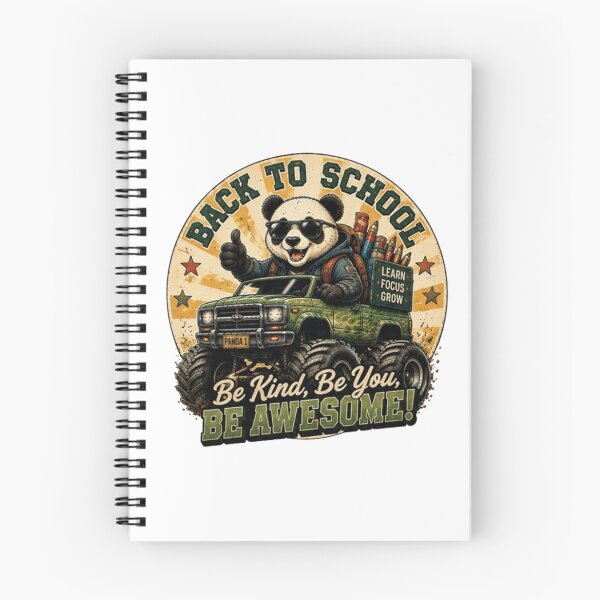 Item preview, El osito Panda Vuelve al Colegio designed and sold by JonysCreativeDesigns.