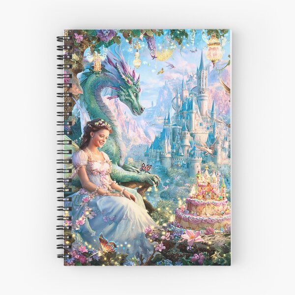 Item preview, Enchanted Fairy Dragon Birthday Kingdom designed and sold by Storybook Botanica.