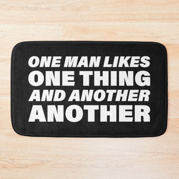 Item preview, One Man Likes One Thing and Another Another — The Odyssey Quote (Black Version) designed and sold by LiteraryRelics.