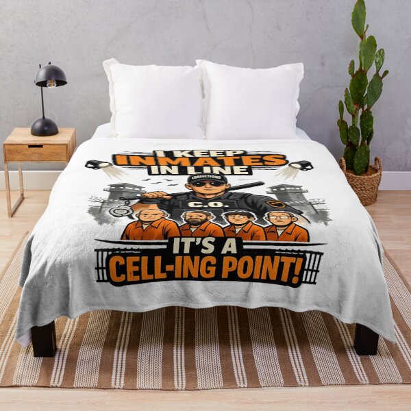 Item preview, I Keep Inmates in Line – Correctional Officer Prison Humor designed and sold by SidTastic .