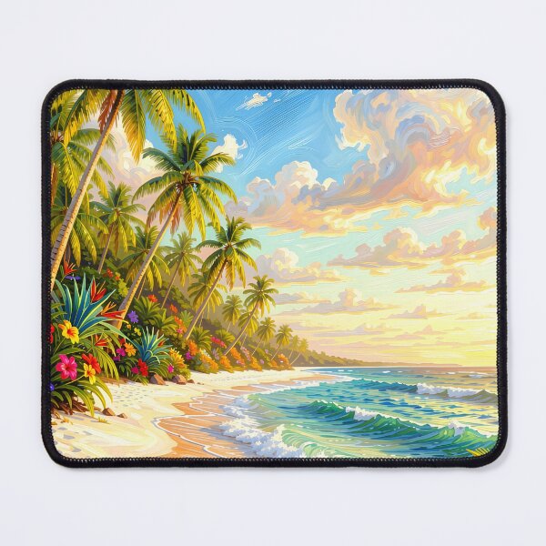 Item preview, Beach scene designed and sold by JeffsUniqueGifts.