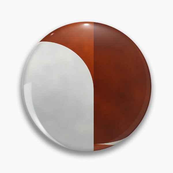 Item preview, Terracotta and Ivory Abstract Geometric Minimalist Art designed and sold by FrostyFrisby.