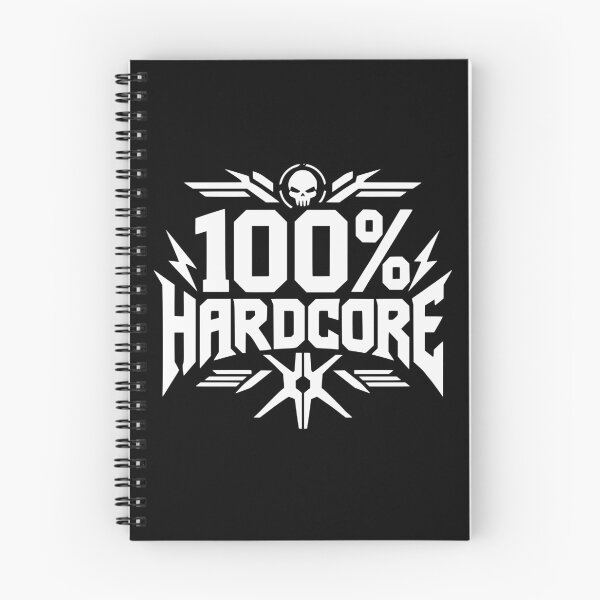 Item preview, 100% HARDCORE hardcore techno rave skull design designed and sold by FeverVoid.