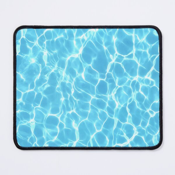 Item preview, Turquoise Pool Water Pattern - Realistic Sunlit Ripple Texture Design designed and sold by Nine Lives Studio.