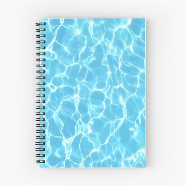 Item preview, Turquoise Pool Water Pattern - Realistic Sunlit Ripple Texture Design designed and sold by Nine Lives Studio.