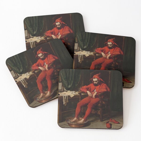 Item preview, Stańczyk - Wellness po Balu / Stanczyk - Foot Spa Break - Funny Parody of Jan Matejko designed and sold by Surviving Monday Club.