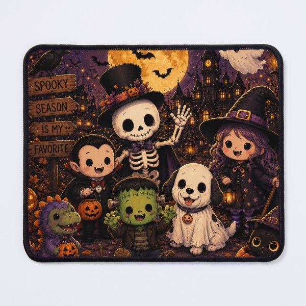 Item preview, Cute Halloween Squad – Spooky Season Chibi Characters designed and sold by TeikunShop.