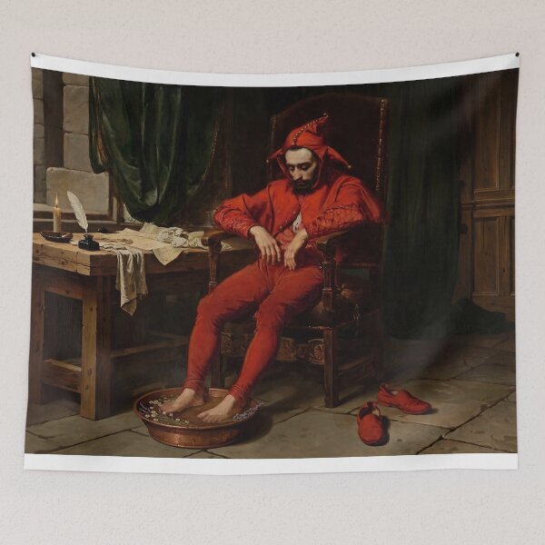 Item preview, Stańczyk - Wellness po Balu / Stanczyk - Foot Spa Break - Funny Parody of Jan Matejko designed and sold by Surviving Monday Club.
