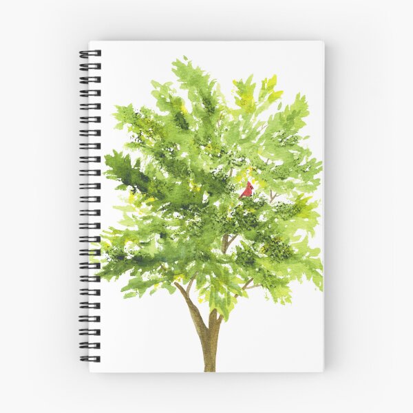 Item preview, Cardinal in a tree designed and sold by KindHeArtArt.