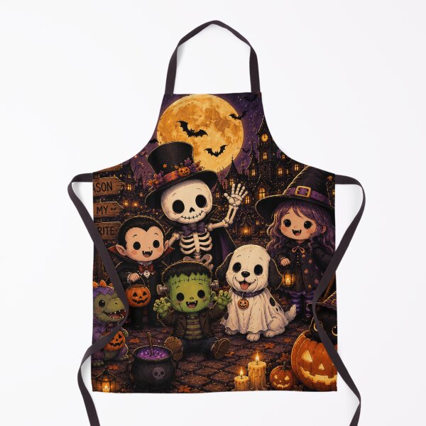 Item preview, Cute Halloween Squad – Spooky Season Chibi Characters designed and sold by TeikunShop.