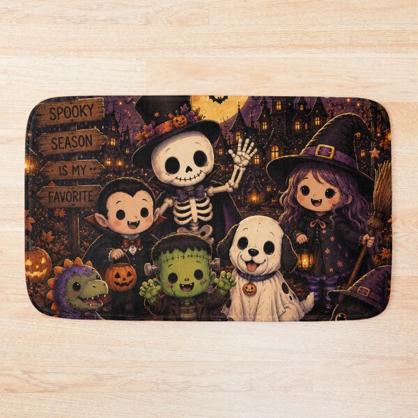 Item preview, Cute Halloween Squad – Spooky Season Chibi Characters designed and sold by TeikunShop.