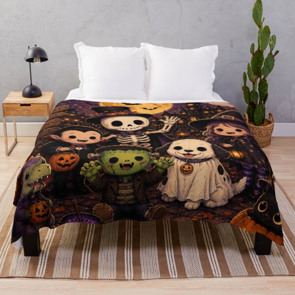 Item preview, Cute Halloween Squad – Spooky Season Chibi Characters designed and sold by TeikunShop.