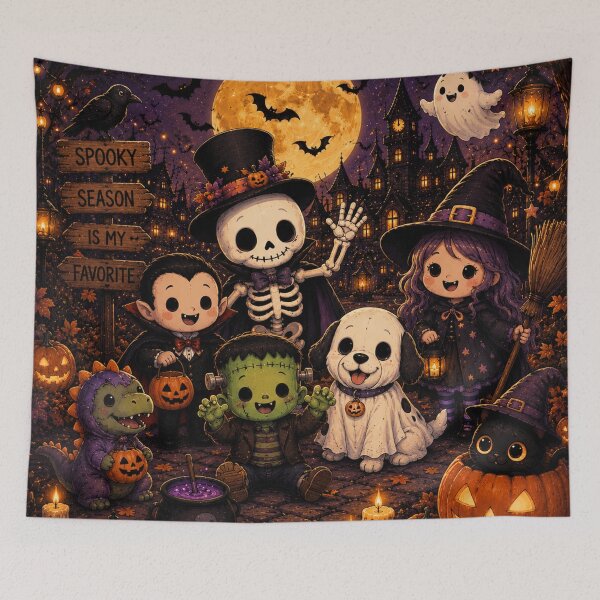 Item preview, Cute Halloween Squad – Spooky Season Chibi Characters designed and sold by TeikunShop.