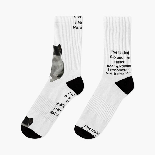 Item preview, I’ve Tasted 9 to 5 and Unemployment I Recommend Not Being Born Funny Cat designed and sold by GeekMix.