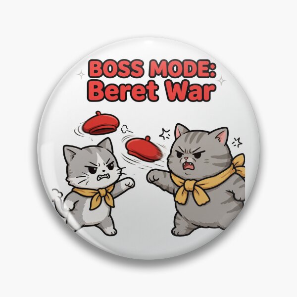 Item preview, Boss Mode: Beret War - Freda vs Junior designed and sold by MAISON SYLVIE.