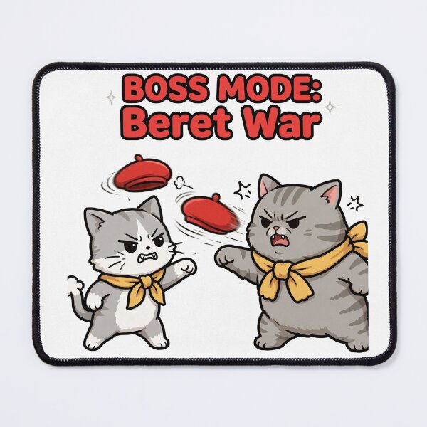 Item preview, Boss Mode: Beret War - Freda vs Junior designed and sold by MAISON SYLVIE.