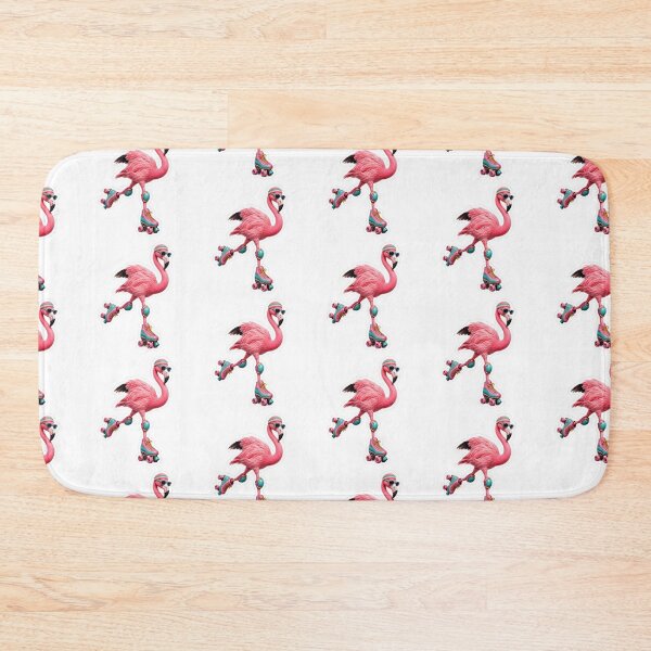 Item preview, Fun Roller Skating Flamingo with Sunglasses designed and sold by Snurly.