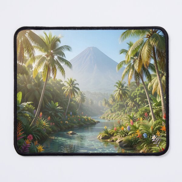 Item preview, Tropical Mountain designed and sold by JeffsUniqueGifts.
