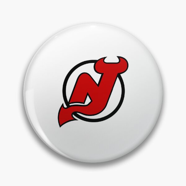 Item preview, New Jersey Devils Hockey Team Red and Black Crest Design designed and sold by kuasmasker.
