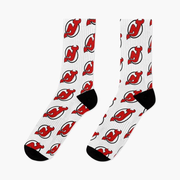 Item preview, New Jersey Devils Hockey Team Red and Black Crest Design designed and sold by kuasmasker.