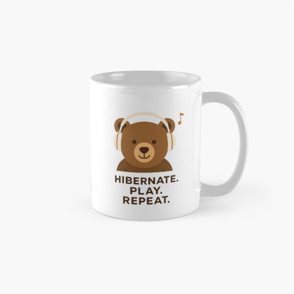 Item preview, Hibernate Play Repeat Music Bear designed and sold by Kolibra.