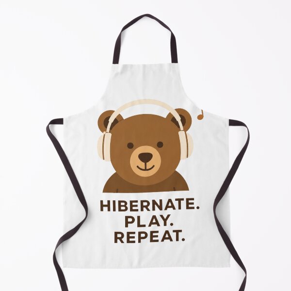 Item preview, Hibernate Play Repeat Music Bear designed and sold by Kolibra.