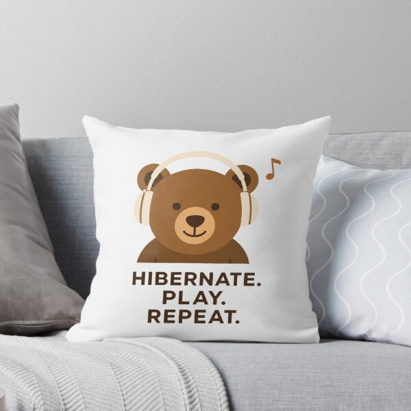 Item preview, Hibernate Play Repeat Music Bear designed and sold by Kolibra.