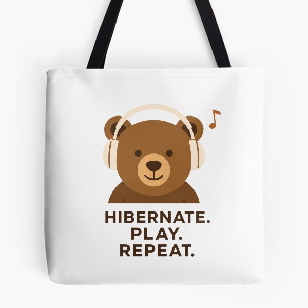 Item preview, Hibernate Play Repeat Music Bear designed and sold by Kolibra.